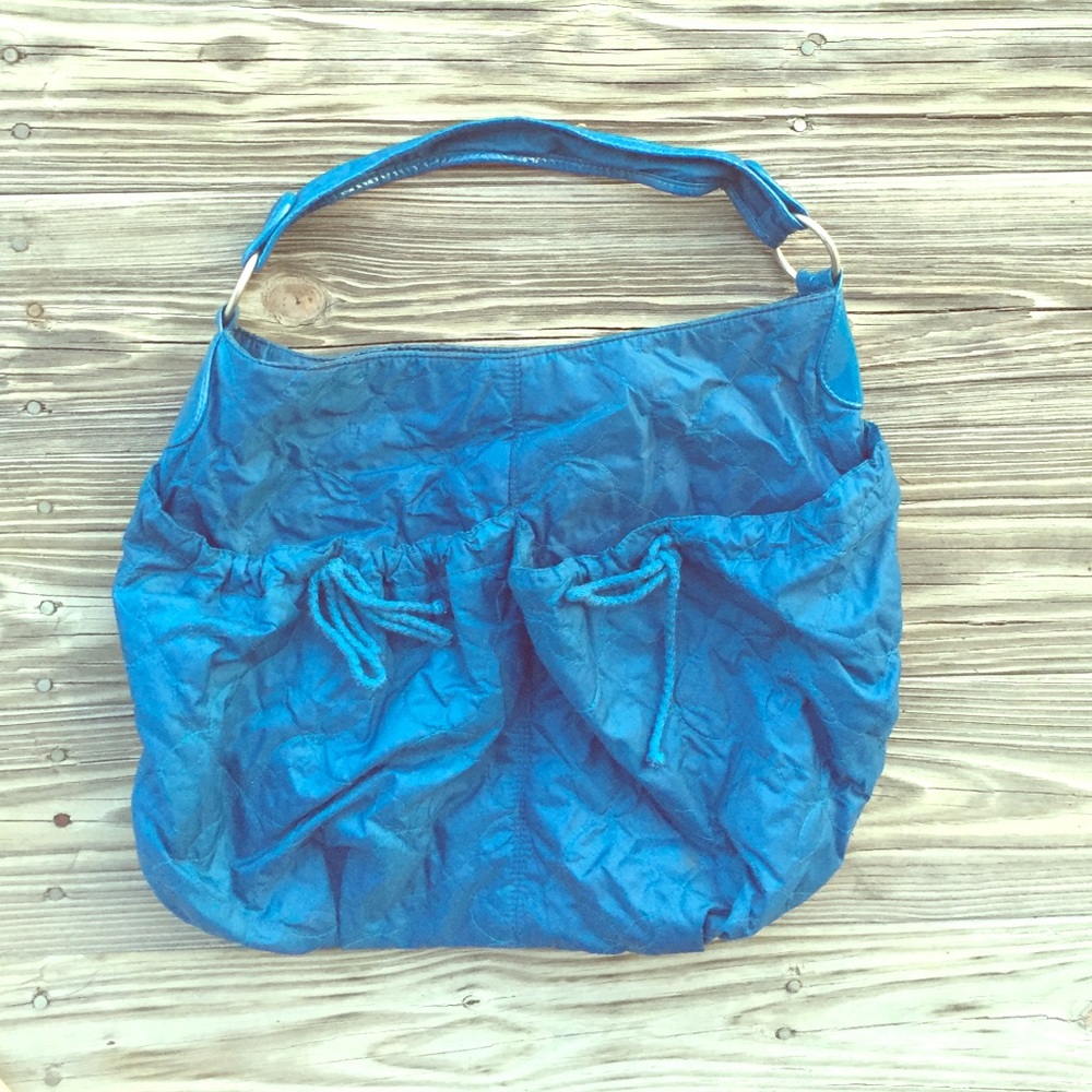 Blue Handbag